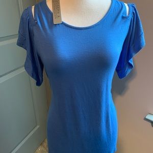 Joseph A. Cold shoulder top NWT